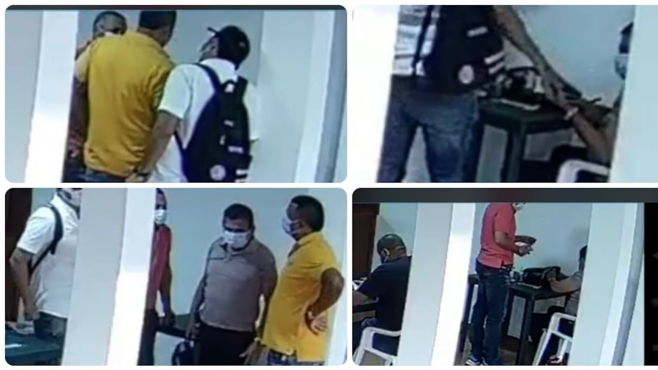 Padre del congresista Andrés Calle entregando dinero a concejales.