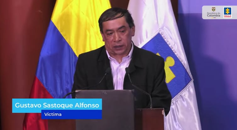 La Fiscalía pidió perdón por proceso contra Gustavo Sastoque