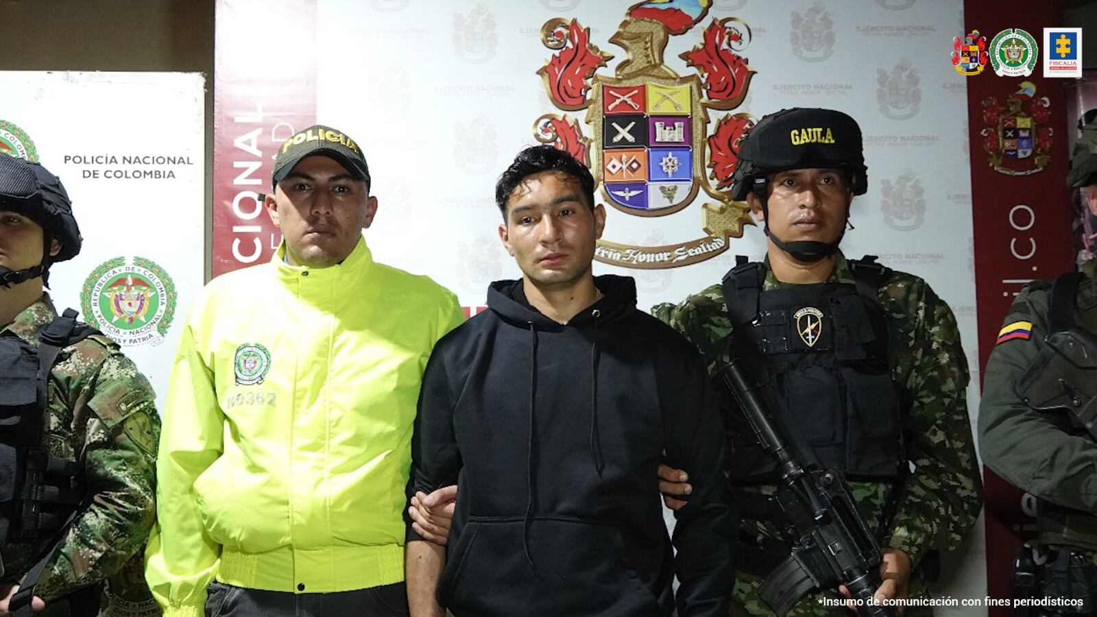 Cayó ‘Jimmy Leal’, cabecilla de la Segunda Marquetalia en Caquetá, responsable de ataques a comerciantes que no accedían a extorsiones