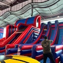 Parque inflable en Bogotá