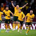 Selección Australiana de fútbol que estará en el mundial y se ubicará en el grupo D, con la campeona del mundo, Francia, además de Dinamarca y Túnez.