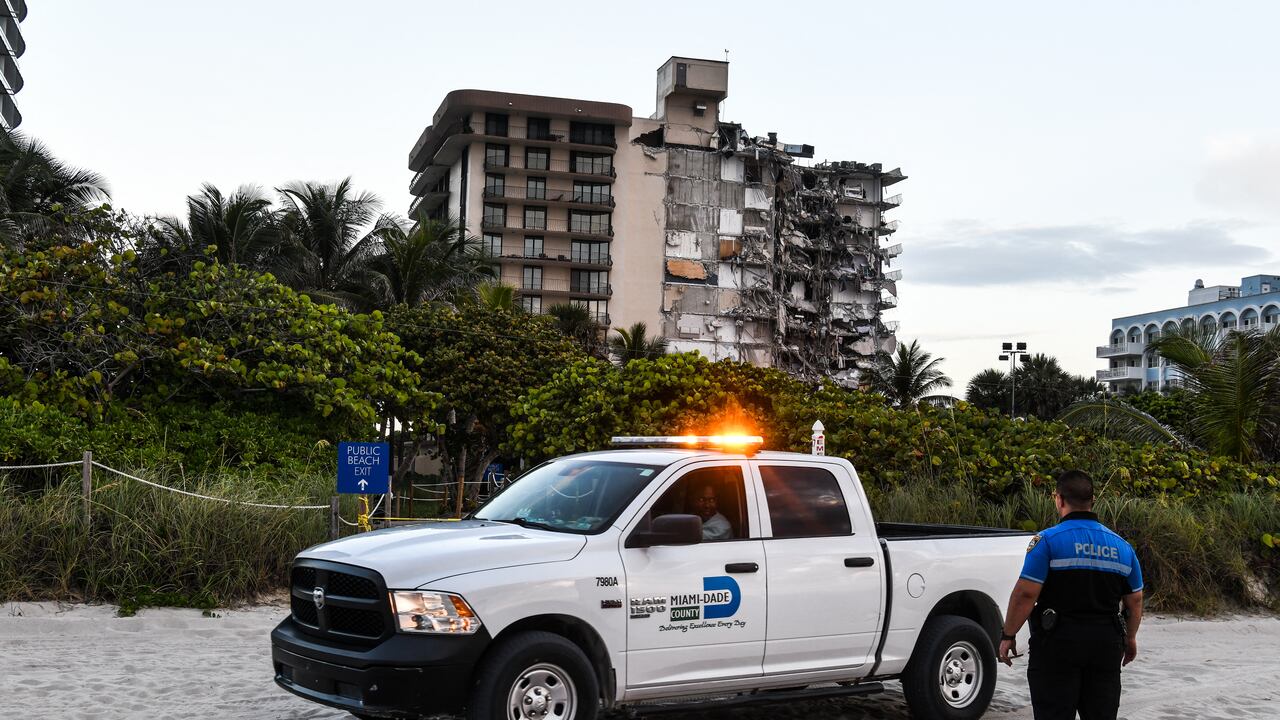 Colapso edificio Miami Beach