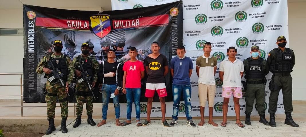 Los capturados, serían los encargados del cobro de extorsiones a comerciantes y ganaderos de los municipios de Sitio Nuevo, Pivijay, Salamina y Fundación.