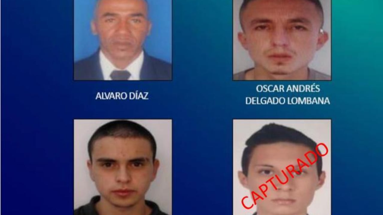 La Policía de Bogotá presentó el cartel de los más buscados en la capital por casos de violencia intrafamiliar.