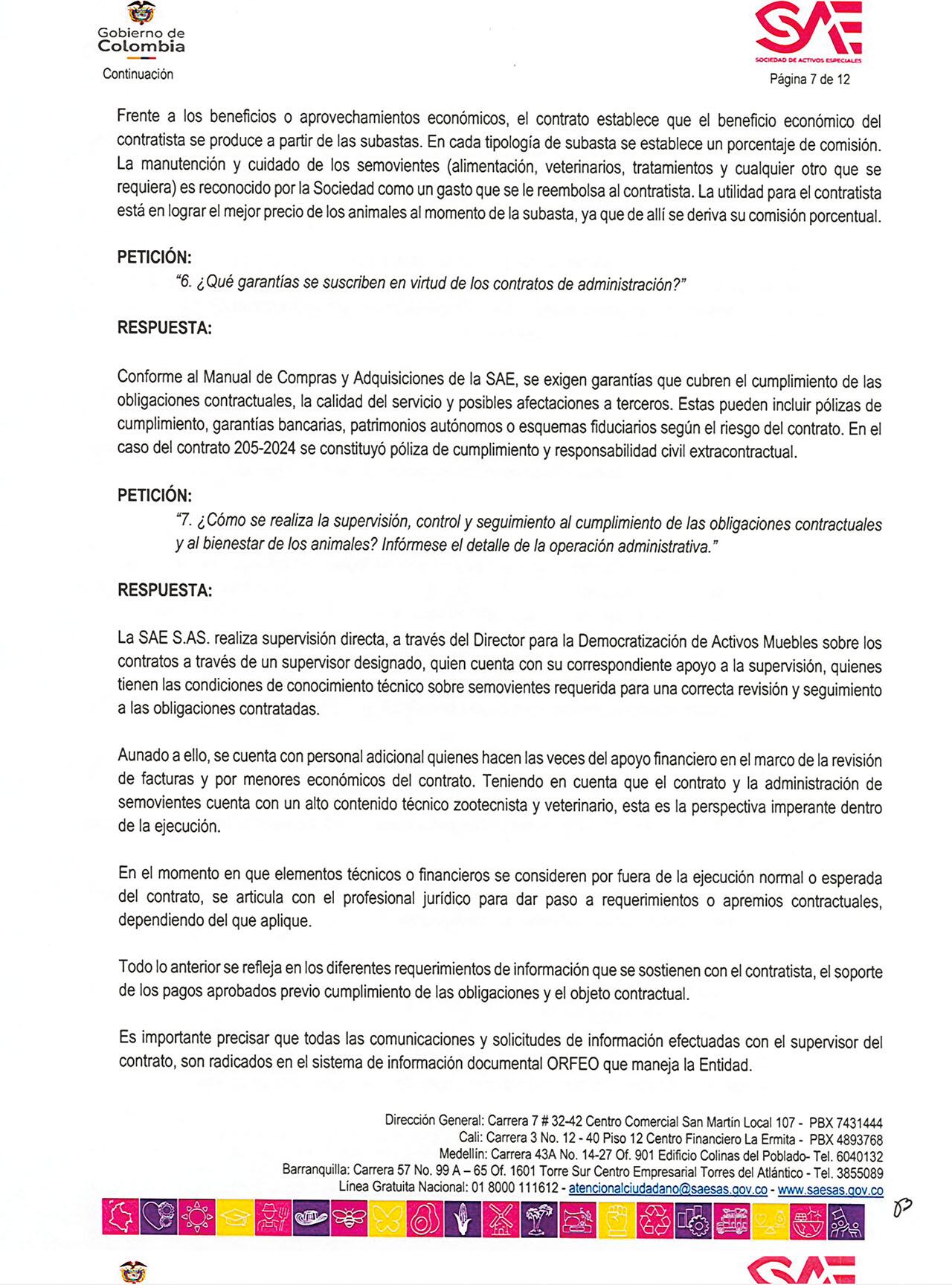 Hay animales a punto de morir por comer poco y por falta de atención médica.