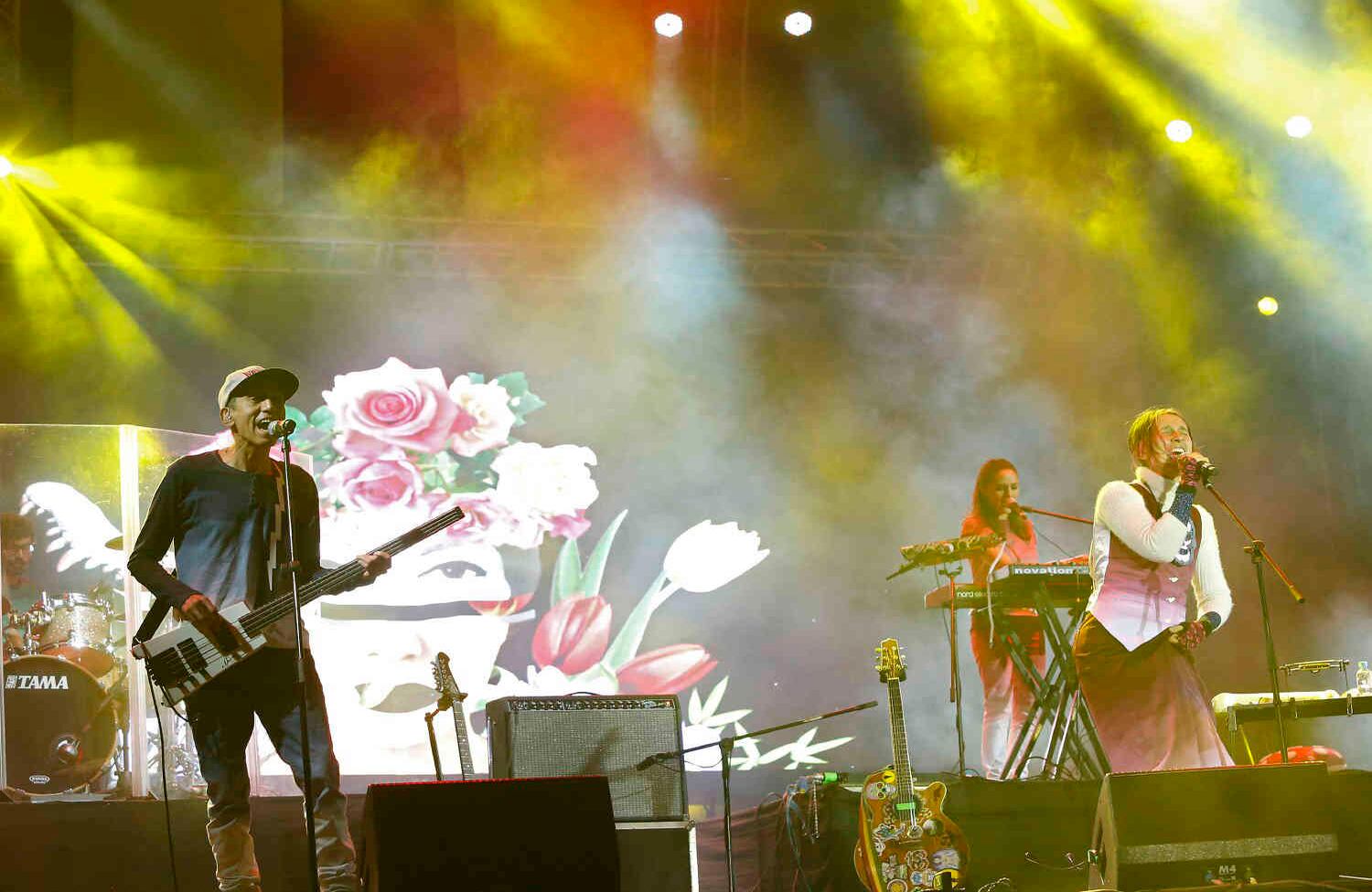 Aterciopelados en el Festelar. Foto: Guillermo Torres Reina