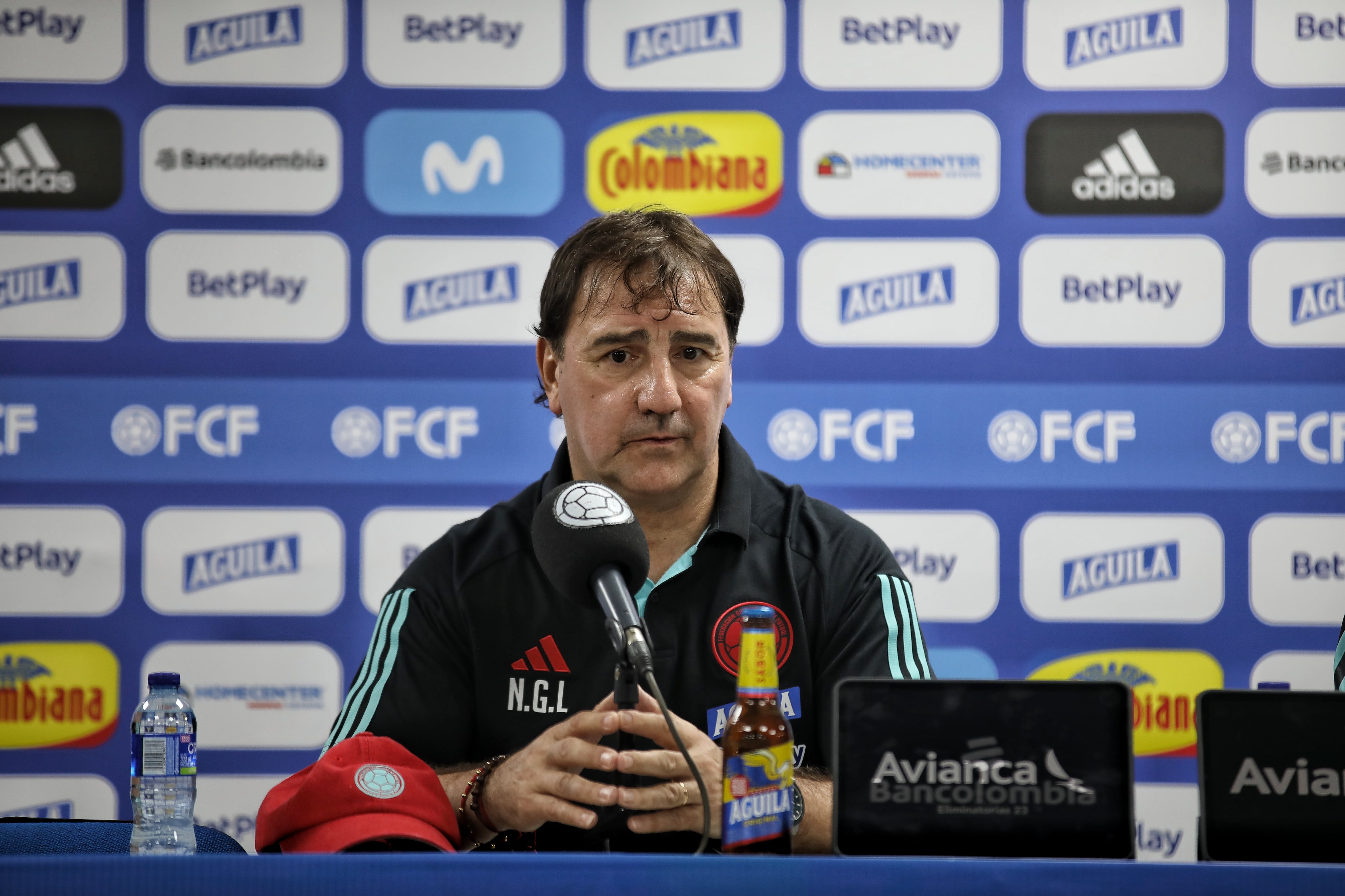 Selección Colombia, entrenamiento rueda prensa