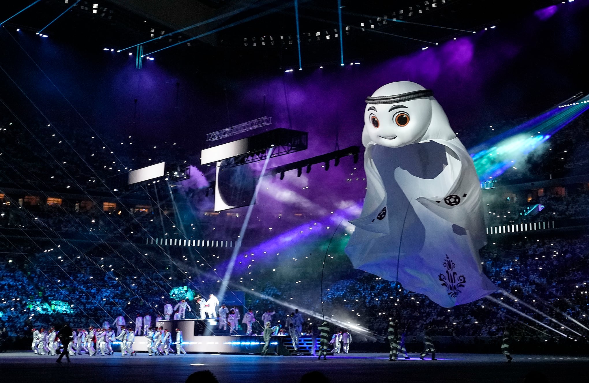 En imágenes :  inauguración de la copa del mundo Qatar 2022