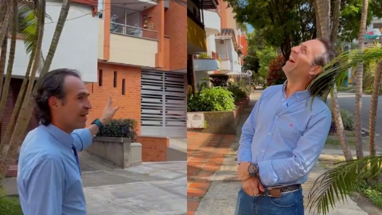 En un video originalmente publicado en TikTok, Federico Gutiérrez mostró dónde quedaba su casa, en el barrio Belén Alameda, en Medellín.