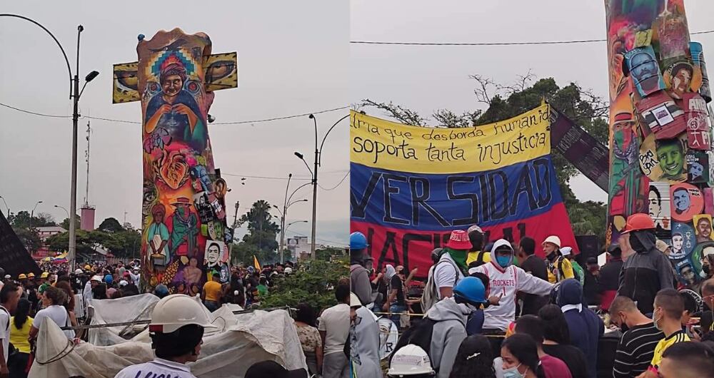 Monumento a la Resistencia en Cali.