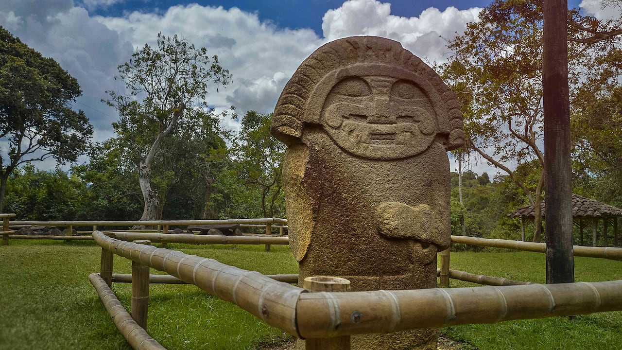 Casi 5.000 años tienen estas figuras reconocidas por la Unesco como Patrimonio de la Humanidad. Foto: Secretaría de Cultura y Turismo del Huila.