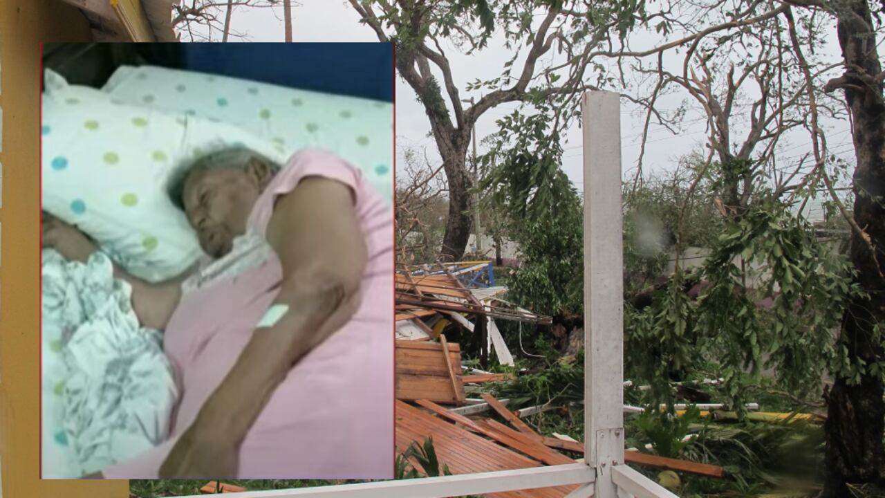 Así fue como una mujer de 102 años sobrevivió al paso del huracán Iota en Providencia