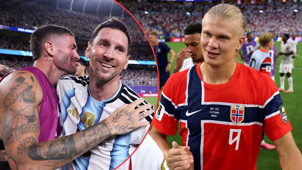 Lionel Messi y Erling Haaland, figuras del Mundial 2026 para su países