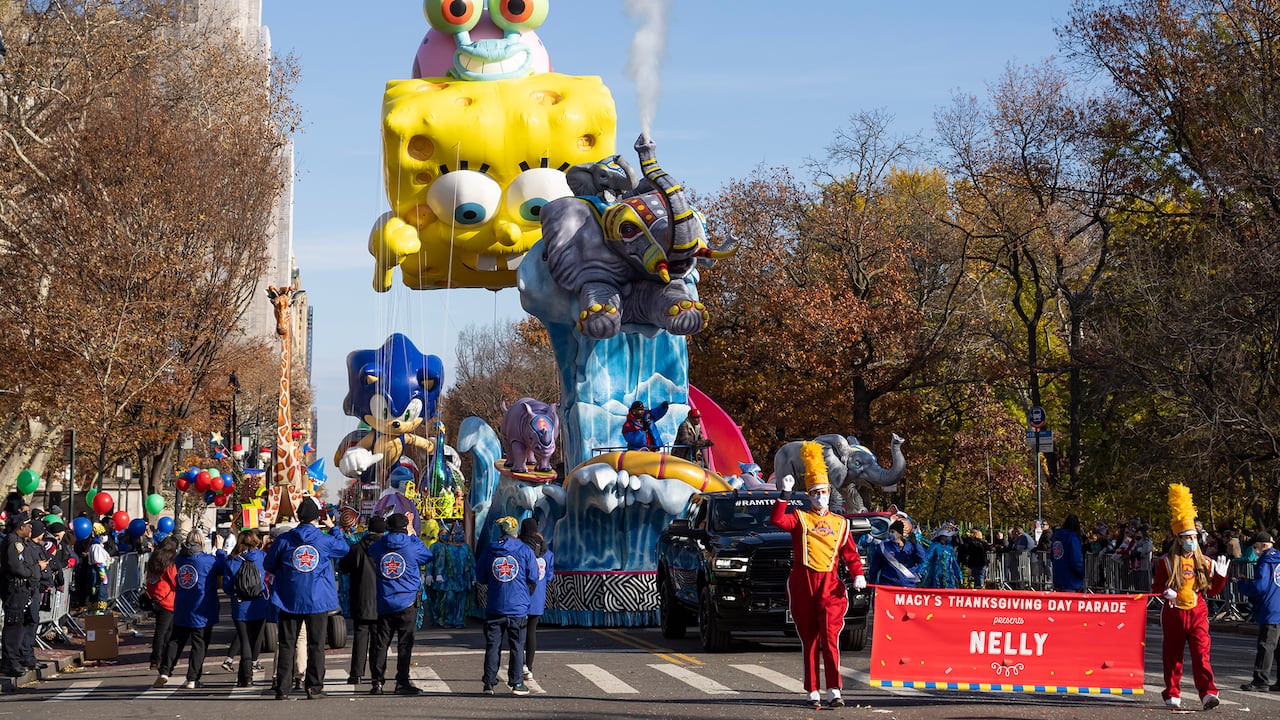 El Día de Acción de Gracias se caracteriza por sus vistosos desfiles.