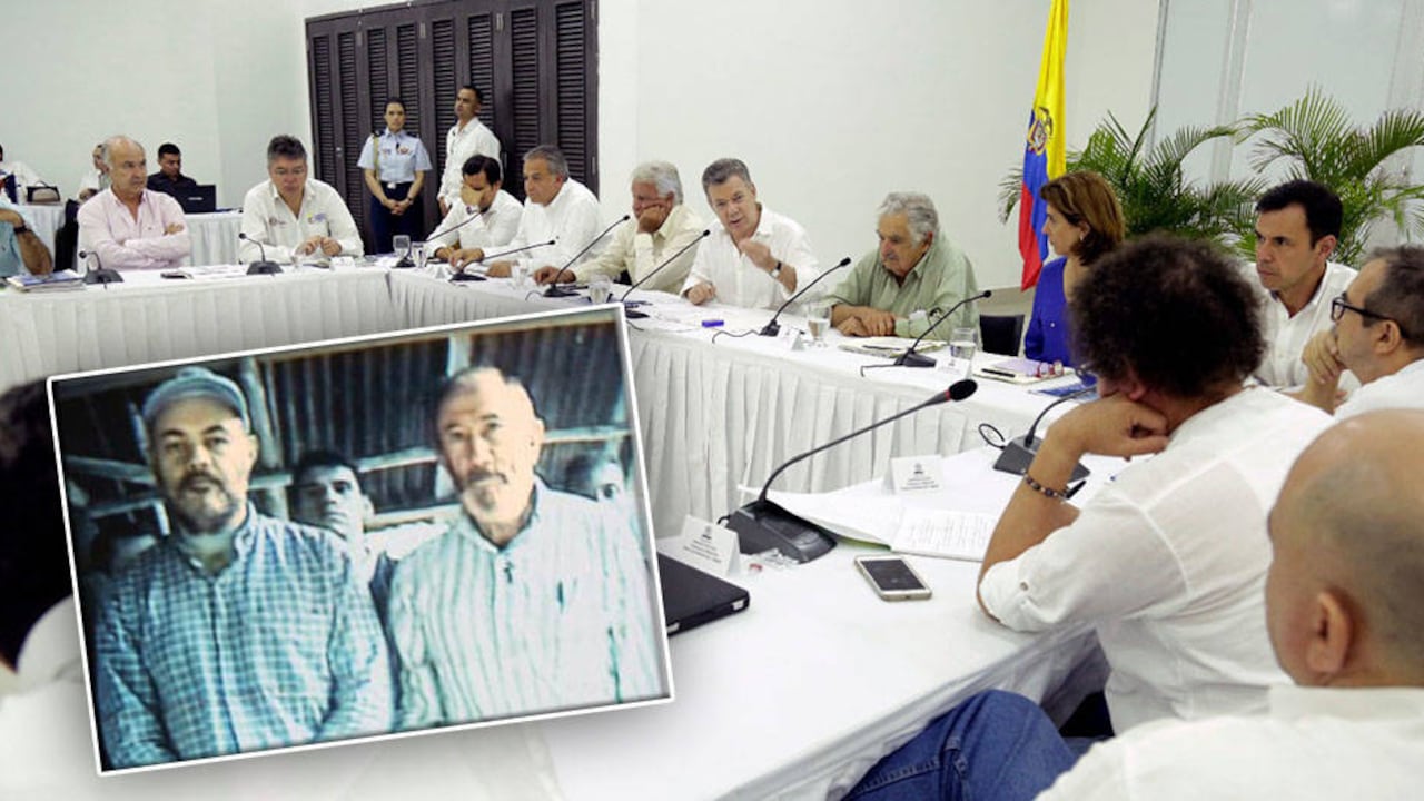 Así lucían en cautivierio Guillermo Gaviria y Gilberto Echeverry, asesinados por las Farc