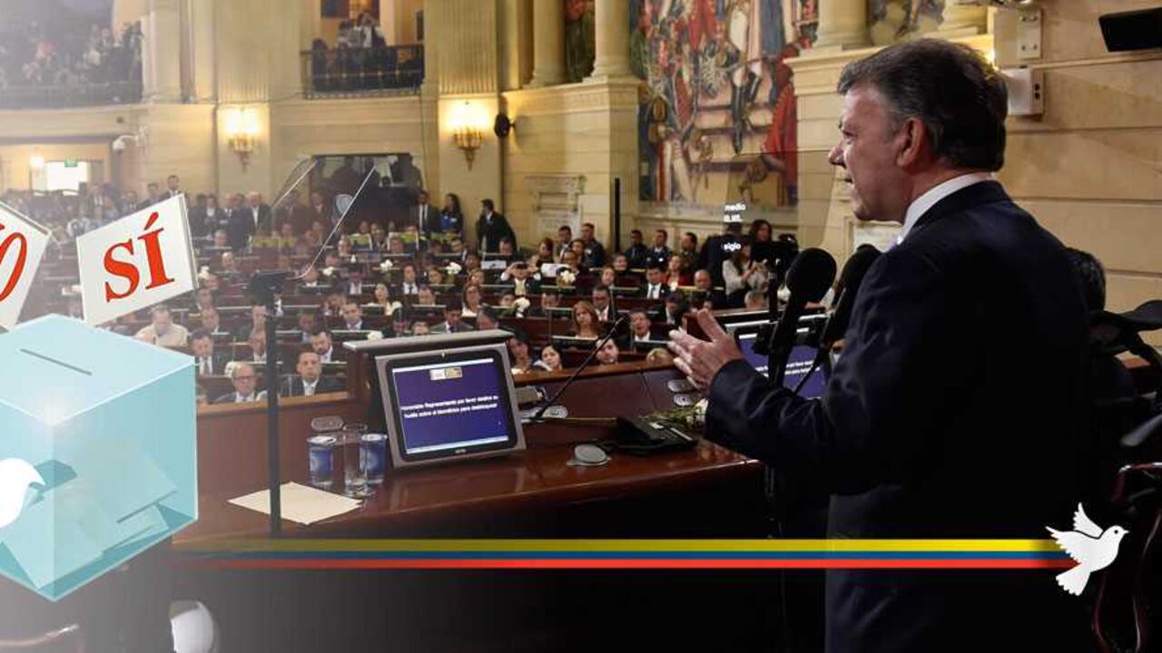 El presidente Juan Manuel Santos llevará el acuerdo firmado con las FARC al Congreso.