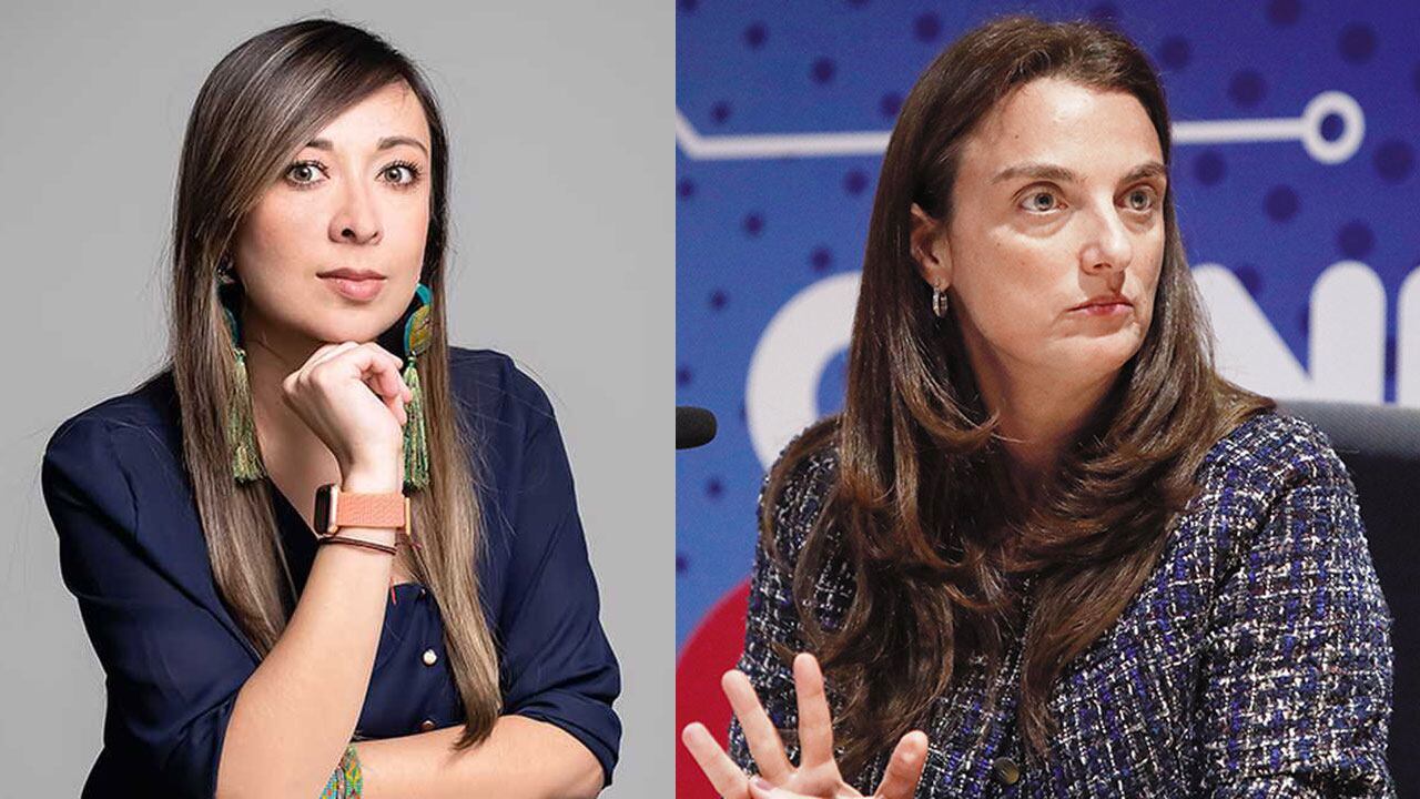 Katherine Miranda y Karen Abudinem mantienen un enfrentamiento en Twitter.