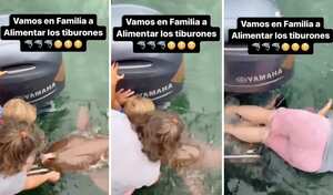 El hecho quedó grabado y fue publicado en Instagram