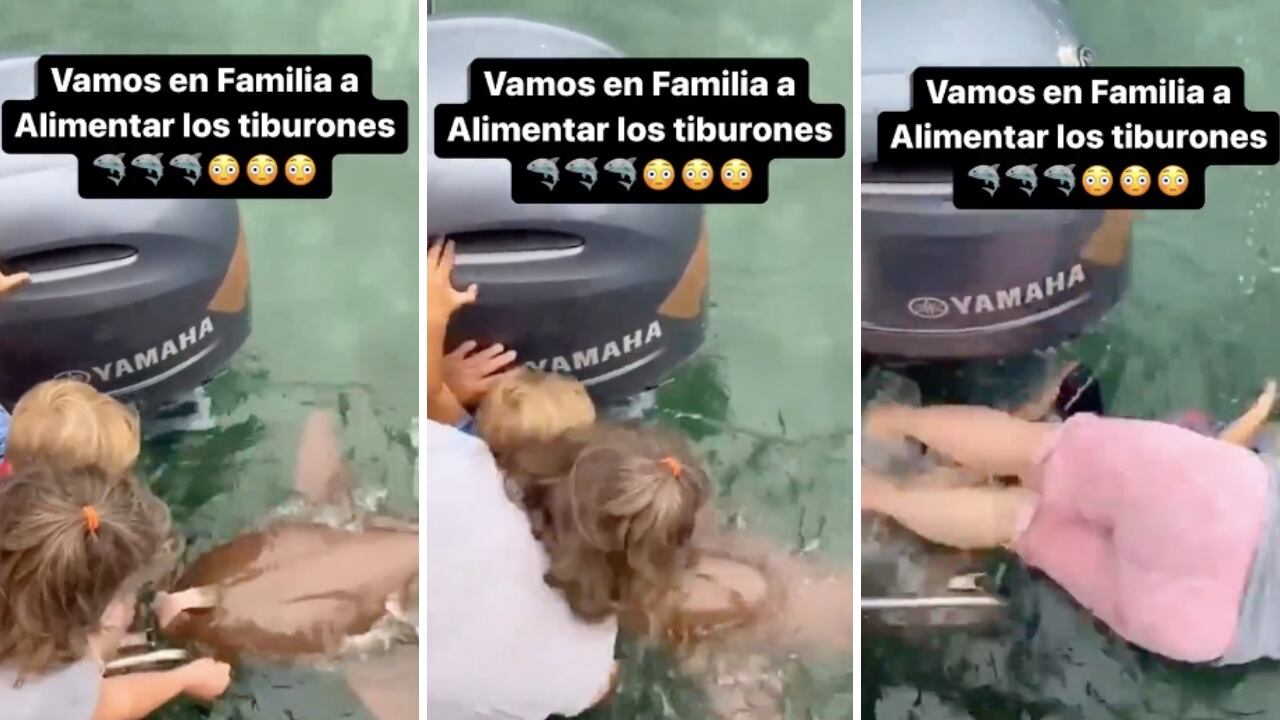 El hecho quedó grabado y fue publicado en Instagram