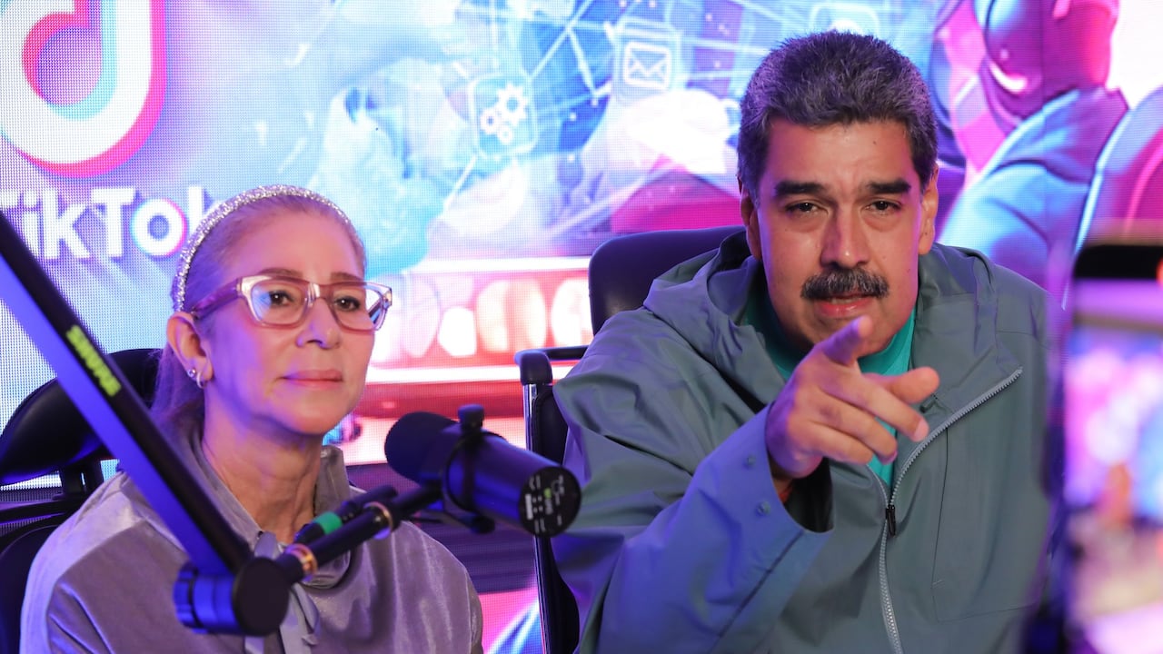 Cilia Flores y Nicolás Maduro.