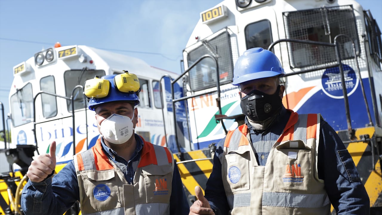 De los 3.500 kilómetros de vías férreas que tiene Colombia, solo el 12 por ciento están actualmente en uso.