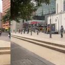 Nuevamente hay protestas en este punto de la ciudad.