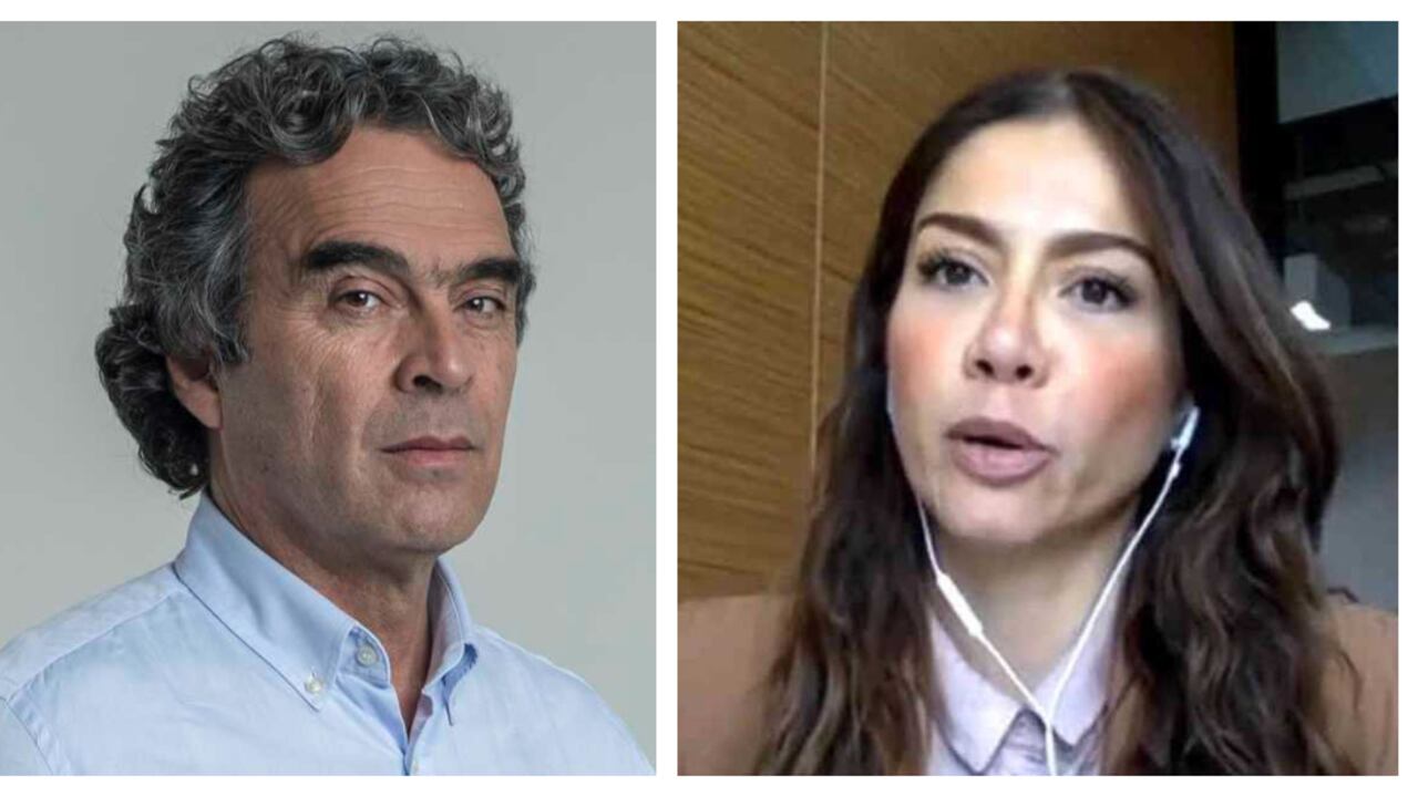 Sergio Fajardo y Catherine Juvinao.