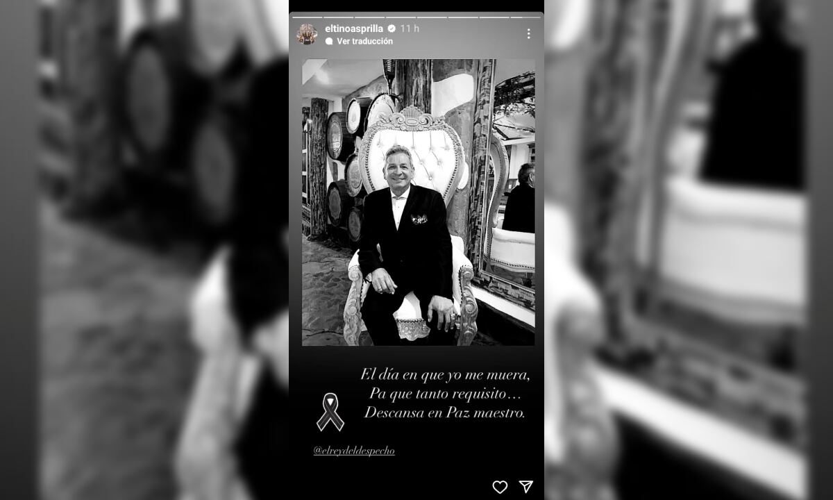 Tino Asprilla, Darío Gómez. Foto: Captura de pantalla - eltinoasprilla