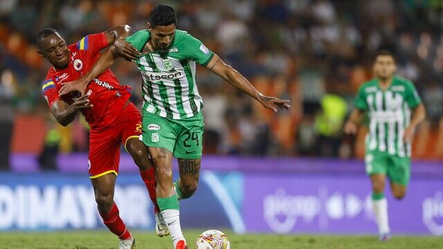 Imagen del partido entre Nacional y Pasto por la fecha 13 de la Liga BetPlay 2024-l.