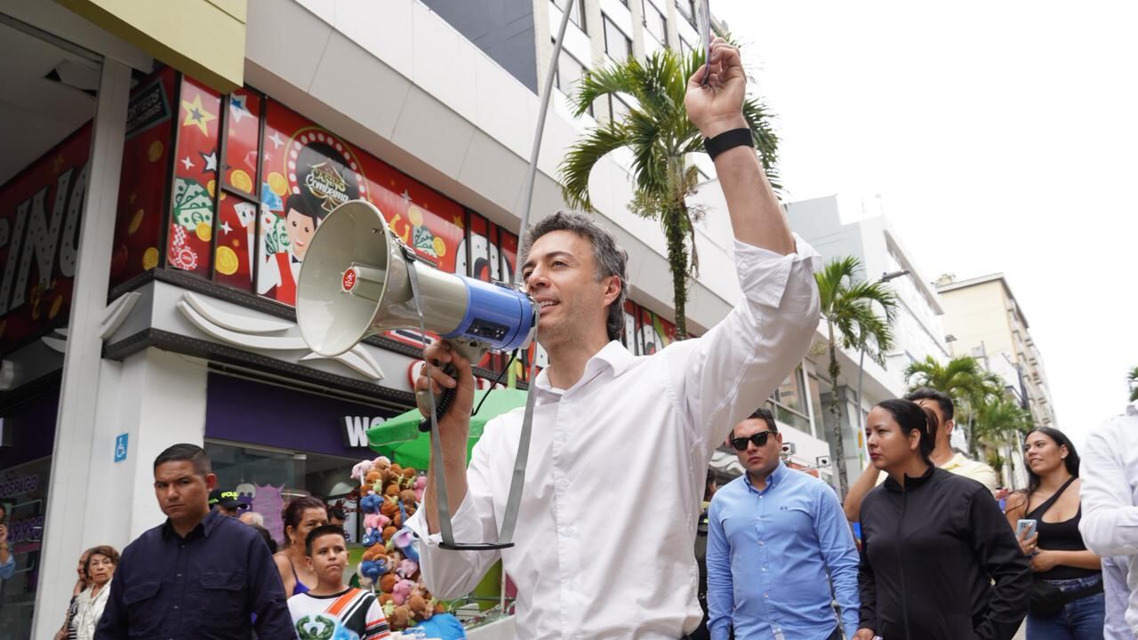 Daniel Quintero, precandidato presidencial del Pacto Histórico.