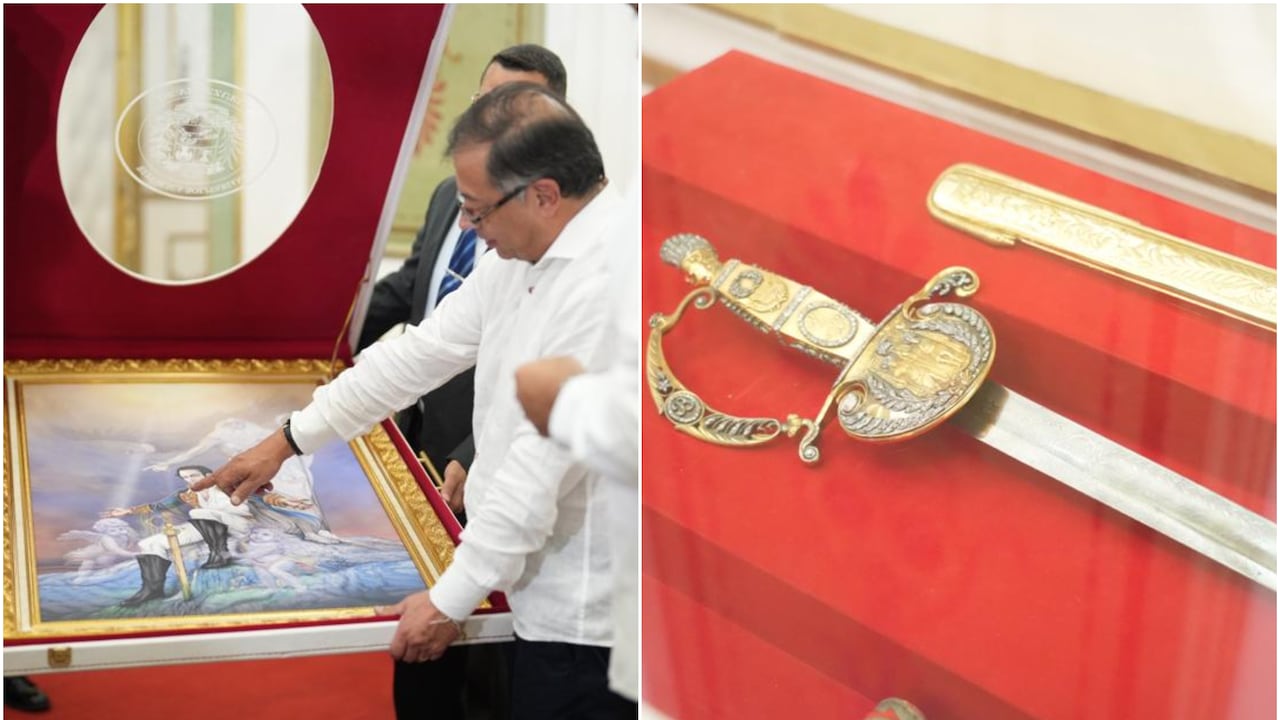 Regalos entre Gustavo Petro y Nicolás Maduro