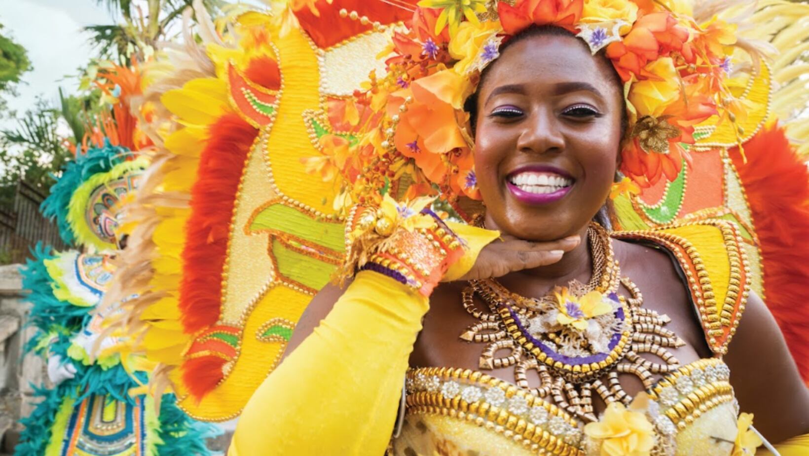 Los disfraces de Junkanoo son verdaderas obras de arte