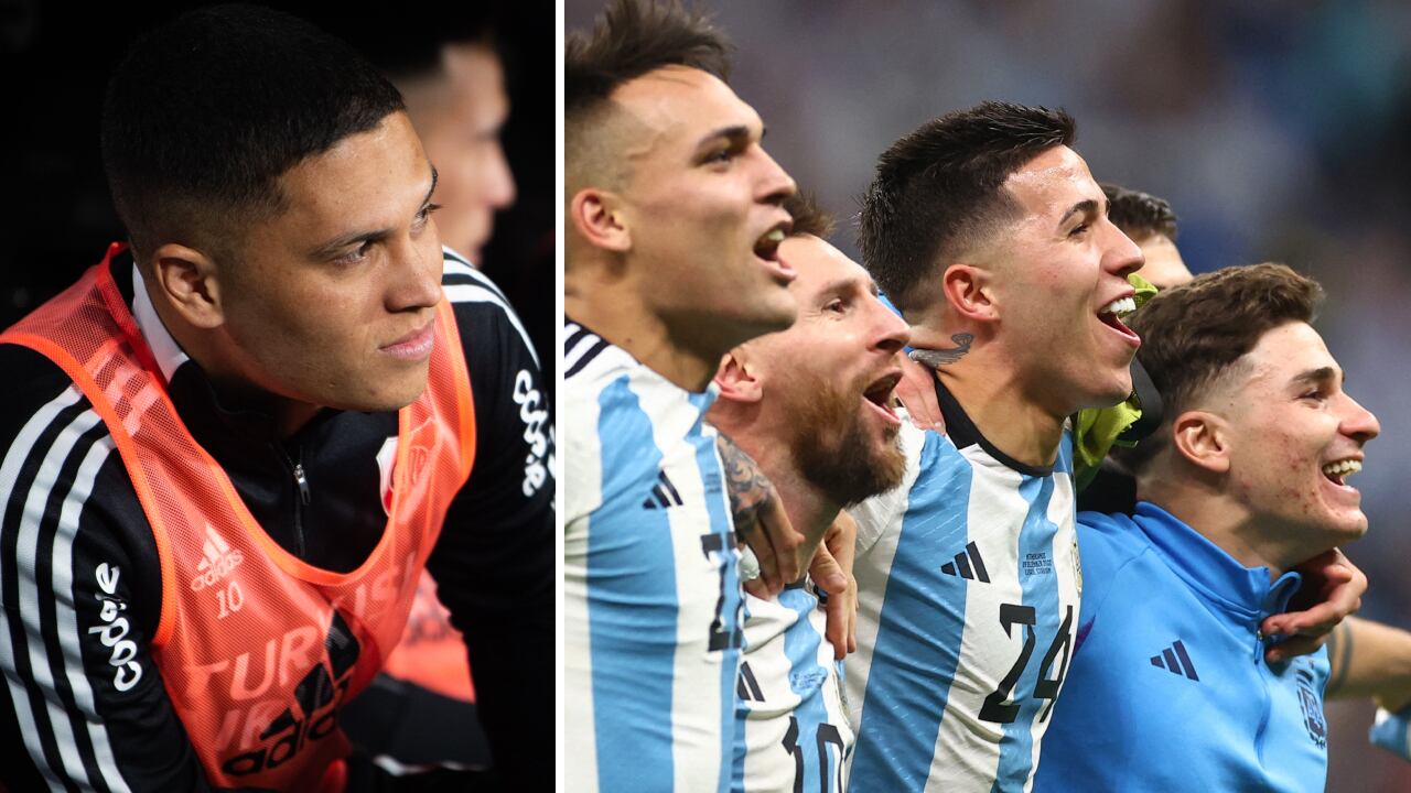 Enzo Fernández le comentó la más reciente publicación a Juanfer.