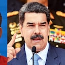 Diosdado Cabello y Nicolás Maduro