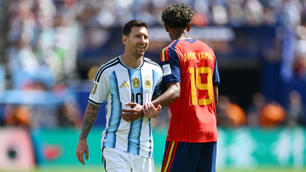 Lionel Messi y Lamine Yamal, las figuras de esta final del Mundial 2026.
