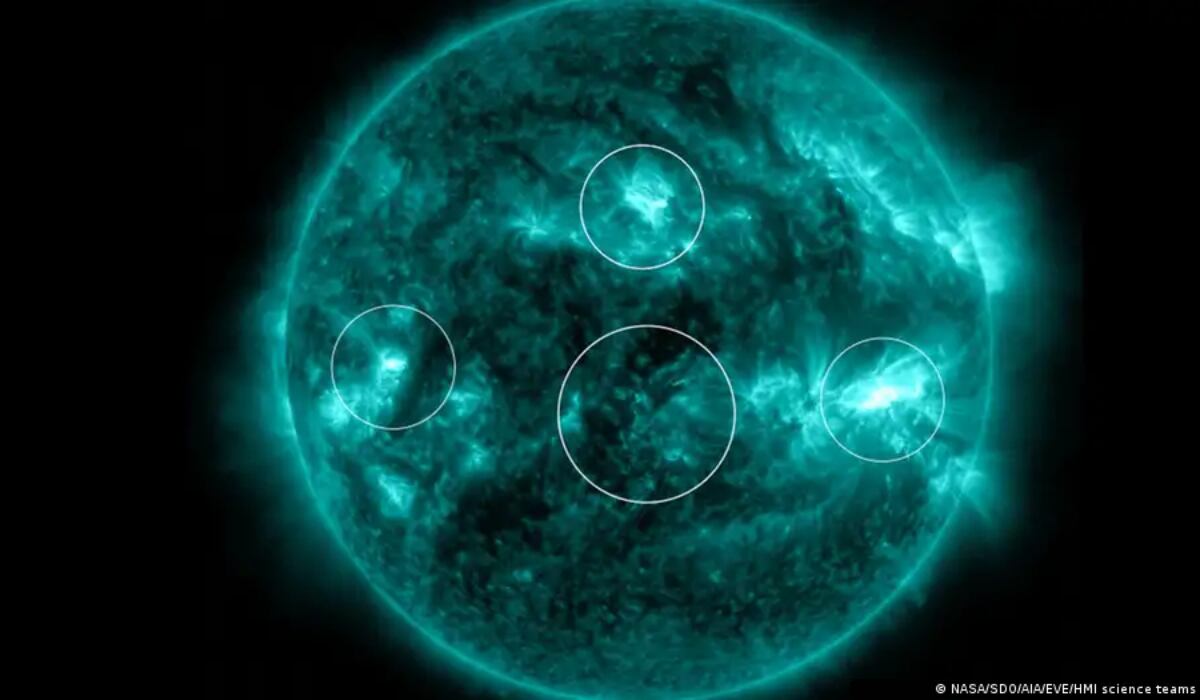 Rara erupción cuádruple del Sol podría alcanzar la Tierra