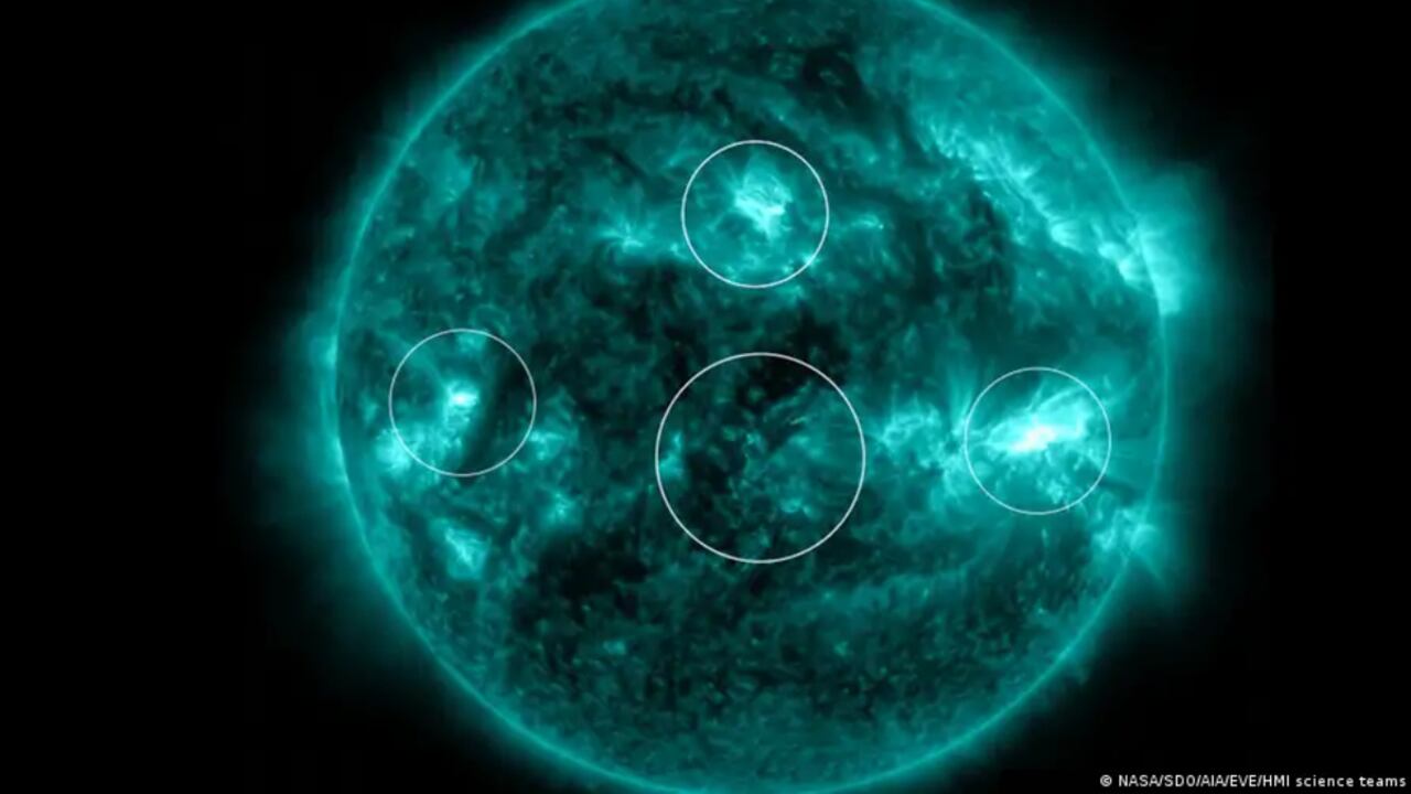 Rara erupción cuádruple del Sol podría alcanzar la Tierra