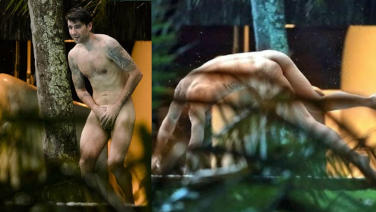 Al menos cuatro futbolistas croatas fueron fotografiados por dos paparazzi escondidos tras unos arbustos.