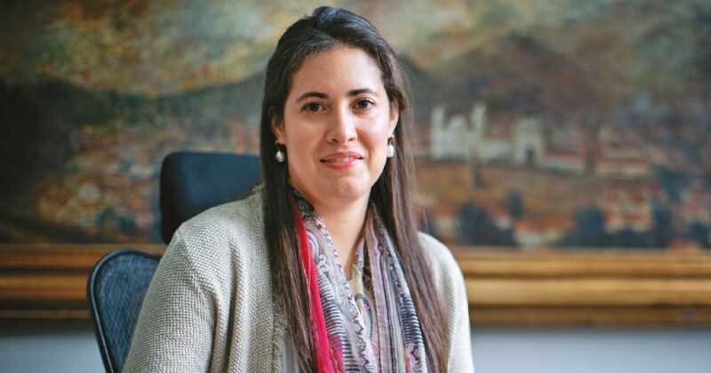 Ana Milena López, presidenta de Corficolombiana.