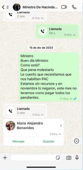 CHAT 2 MINISTRO BONILLA