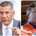 General Mora y Gustavo Petro