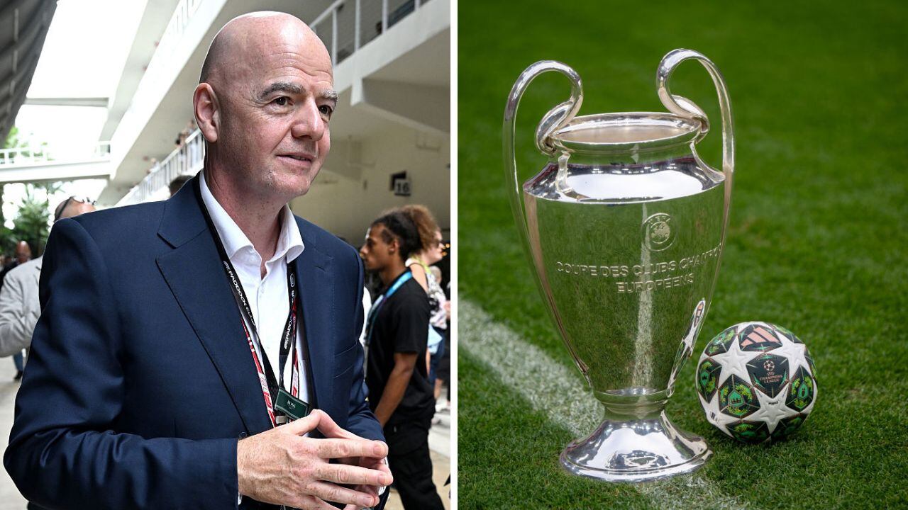 Palabras del presidente de la Fifa.