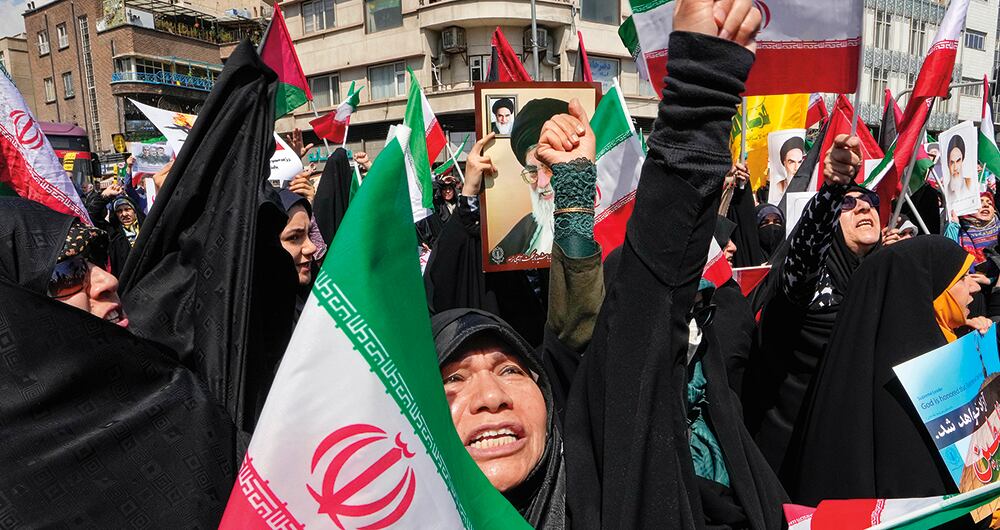 El conflicto cuenta con el respaldo de la población iraní.