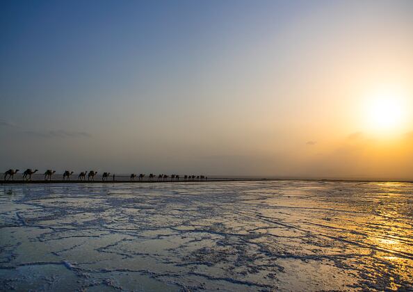 Existe un 66 %  de probabilidad que la temperatura promedio anual de la superficie de la Tierra supere en 1,5 °C los niveles preindustriales durante al menos uno de esos cinco años.  (Photo by Eric Lafforgue/Art in All of Us/Corbis via Getty Images)