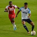 Millonarios cayó 2-4 frente a Santa Fe en el clásico capitalino.