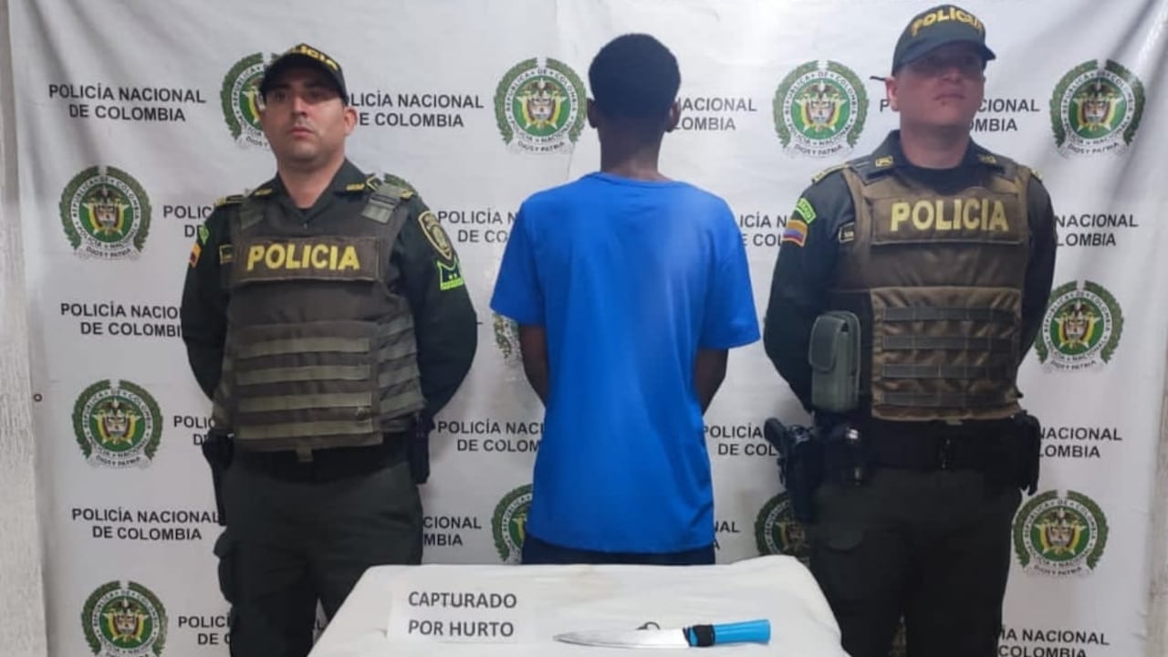 El adolescente fue aprehendido en flagrancia por la Unidad Nacional de Intervención Policial.