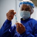 Compensar y Nueva EPS abren en Corferias el punto de vacunacion contra el Covid 19 mas grande del pais
centro de vacunacion masiva
Bogota junio 8 del 2021
Foto Guillermo Torres Reina / Semana