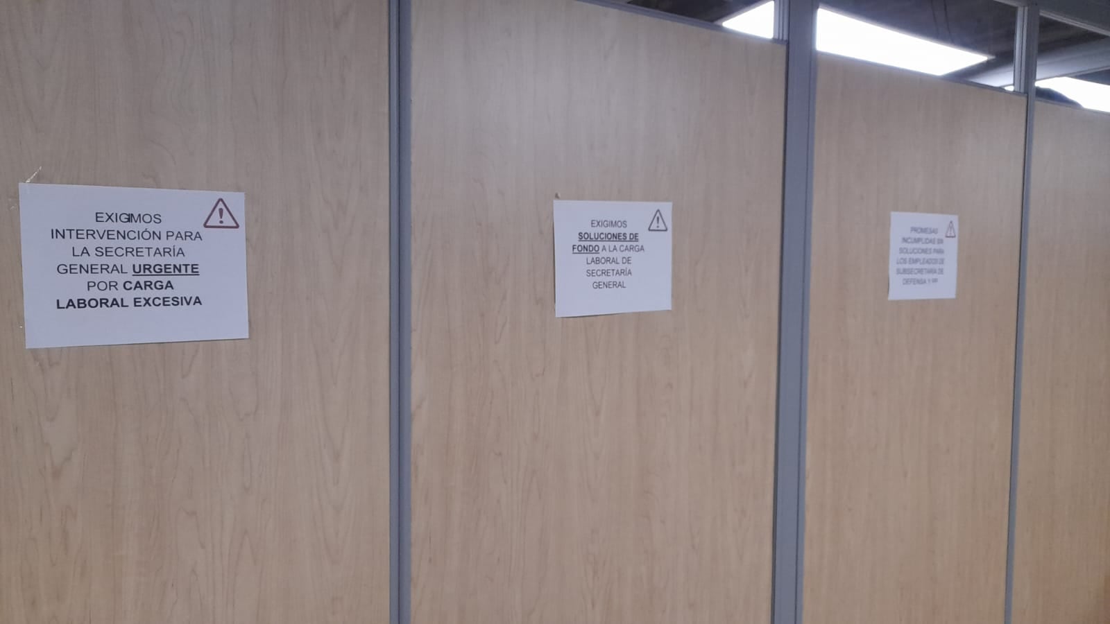 Protesta de abogados