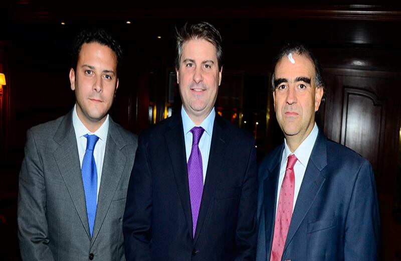 Juan Carlos Mira, Marcelo Álvarez y Fidel Cano.