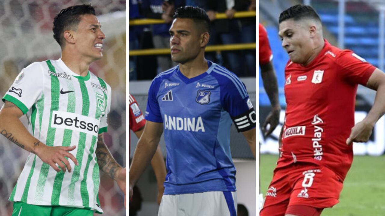 Nacional, Millonarios y América, los llamados 'tres grandes' por los aficionados, aparecen en el listado. ¿Quién lidera?